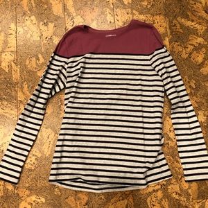 Craft and barrel classic striped tee
